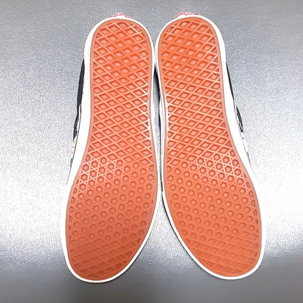 Vans Men's Slip on Multi Color Checkered Shoes (Size 11.5) - Picture 9 of 15